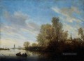Paisaje fluvial Salomon van Ruysdael